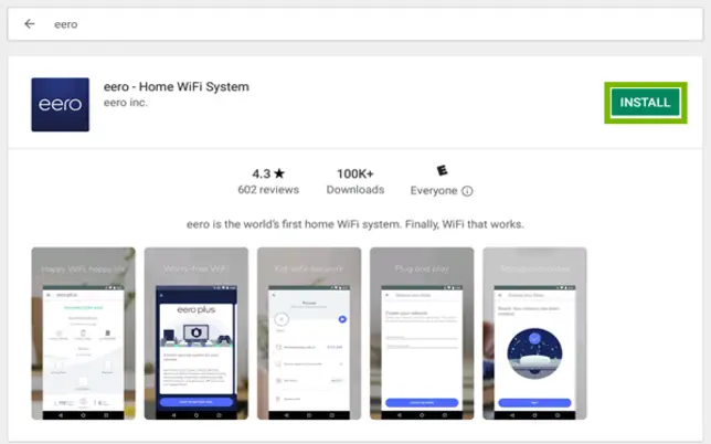 Download Eero App